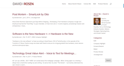 Desktop Screenshot of davidarosen.com