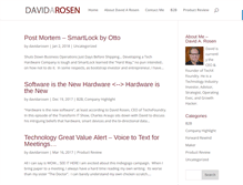 Tablet Screenshot of davidarosen.com